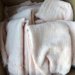 NWOT Peach Wedding Pasminas